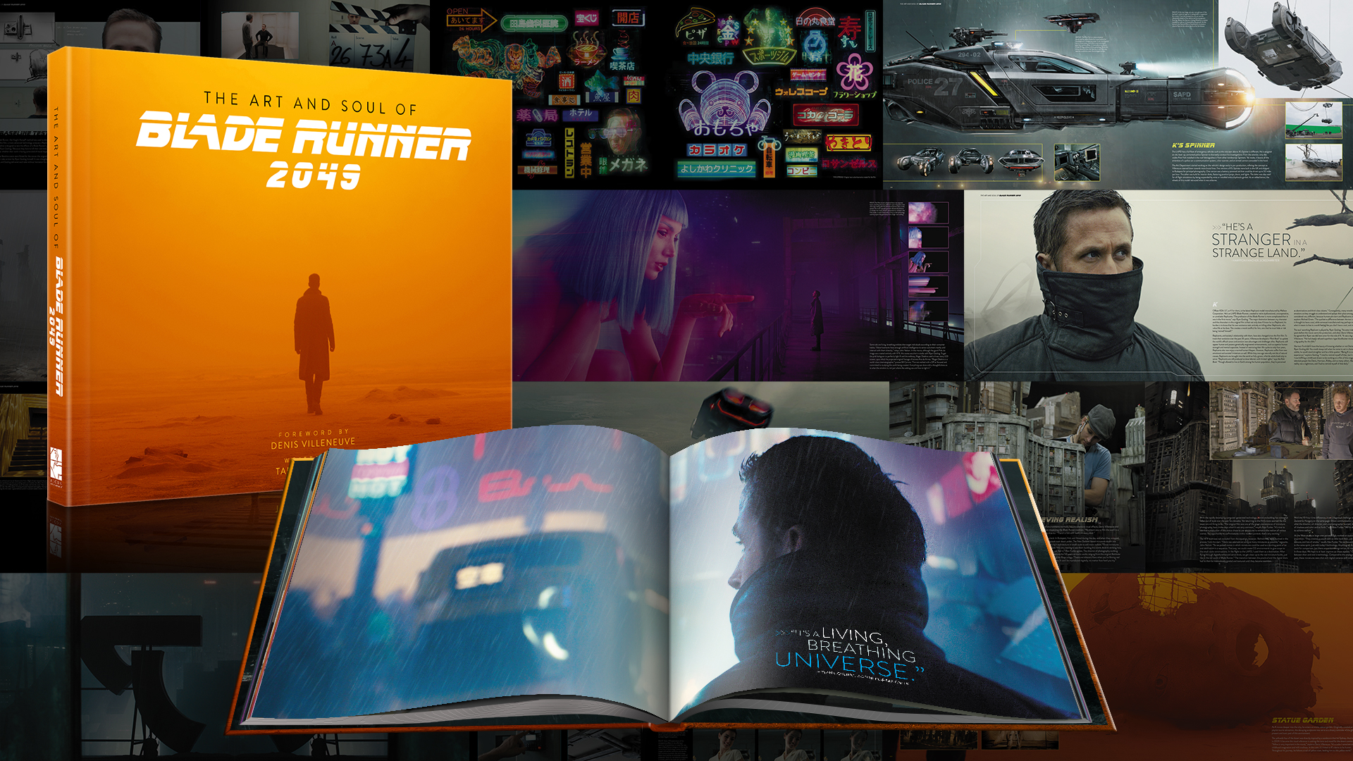 The Art and Soul of Blade Runner 2049 Coffee Table Books