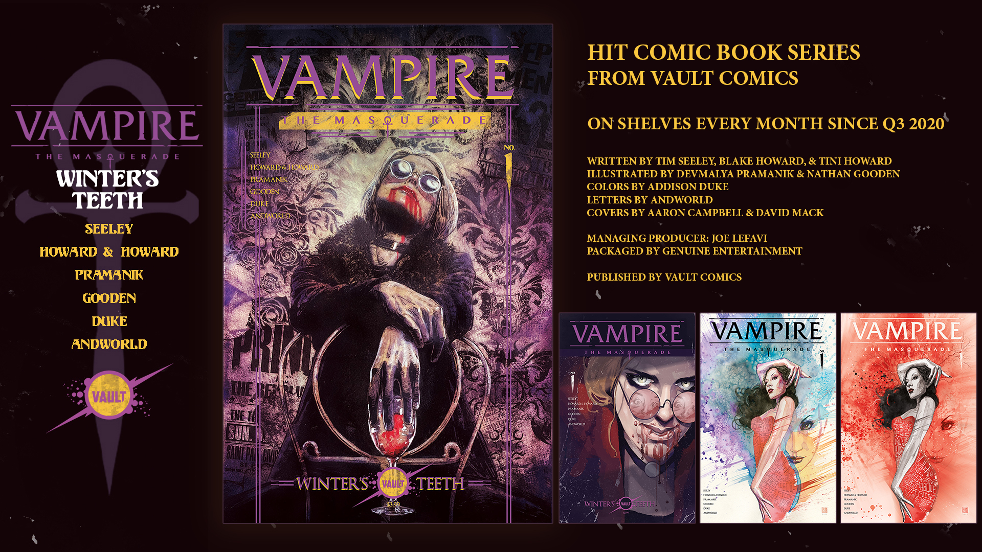 VAMPIRE: THE MASQUERADE – THE COMIC BOOK SERIES
