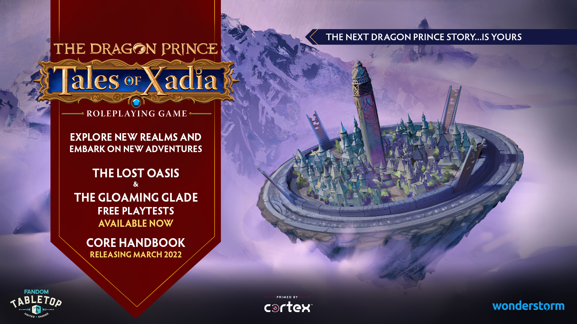 Master Tabletop Gaming Program for The Dragon Prince
