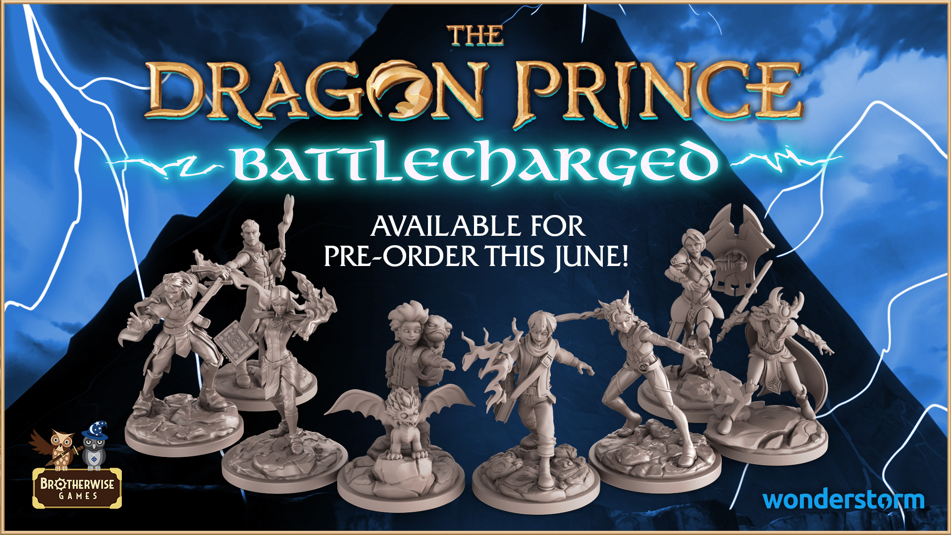 THE DRAGON PRINCE: BATTLECHARGED MINIATURES BOARD GAME