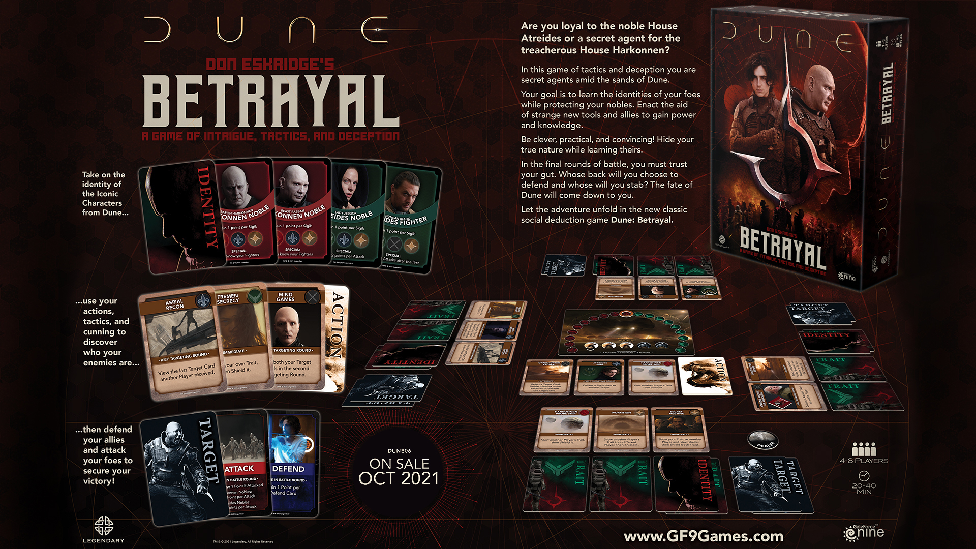 DUNE: BETRAYAL DEDUCTION GAME
